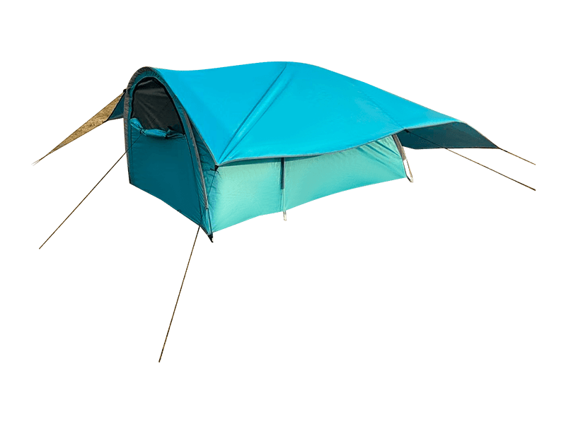 屋外ピックアップトラックの荷台キャンプテント