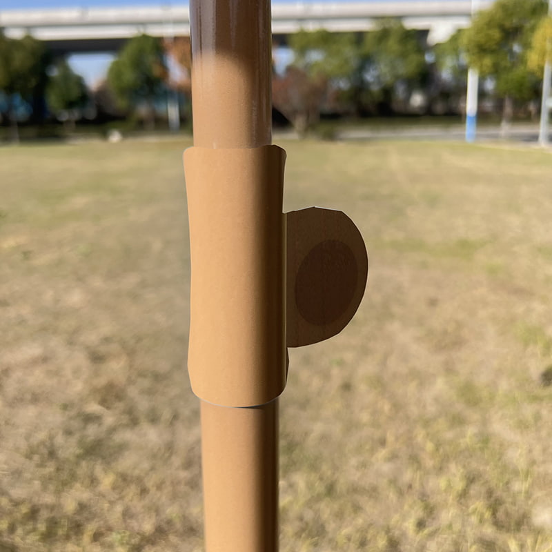 2Mファイバーフレーム、軽量アルミシャフト、普通の日傘。