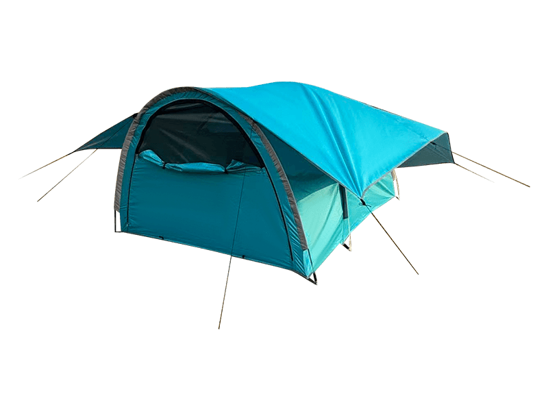 屋外ピックアップトラックの荷台キャンプテント