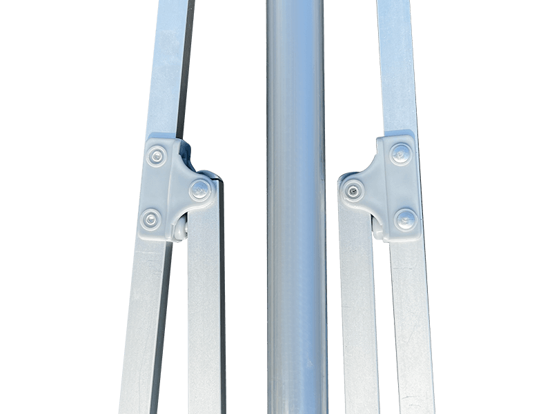 2.8*2.4M 2リブ装飾ビーチパラソル