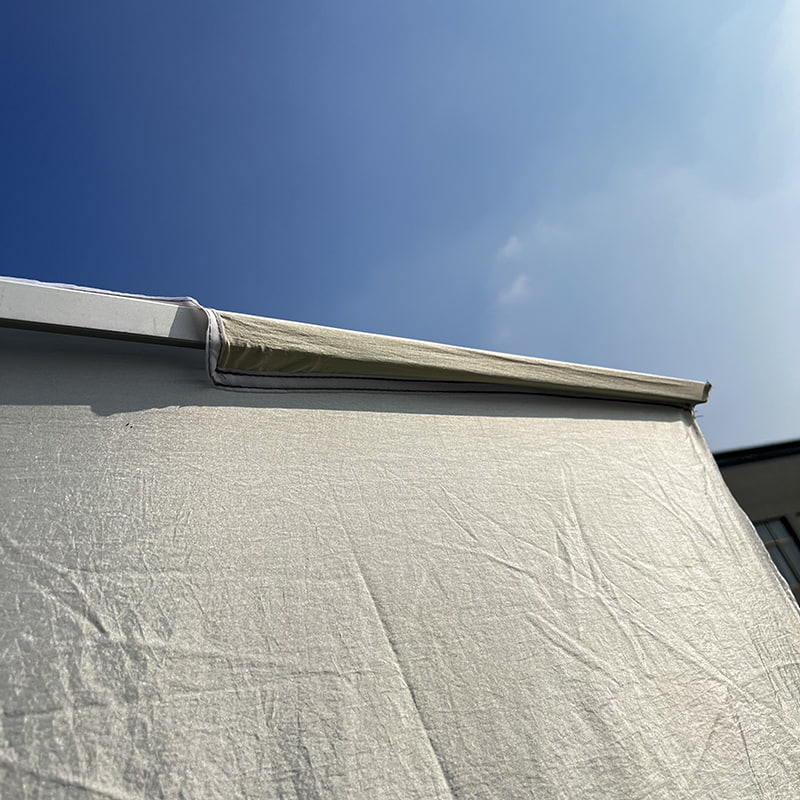 2.8*2.4M 2リブ装飾ビーチパラソル