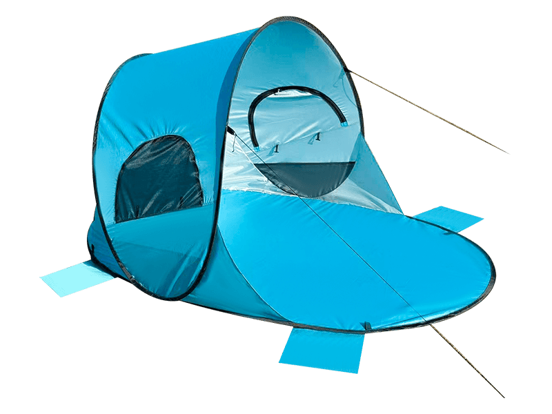 屋外多人数用クイックセットアップポータブルビーチテント