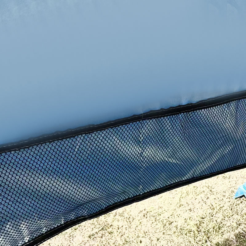 一体型グラウンドマット付き屋外ビーチキャンプテント