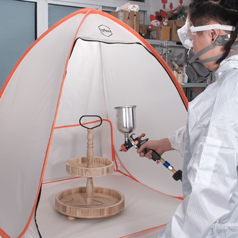 ポップアップポータブルスプレー防雨保管テント