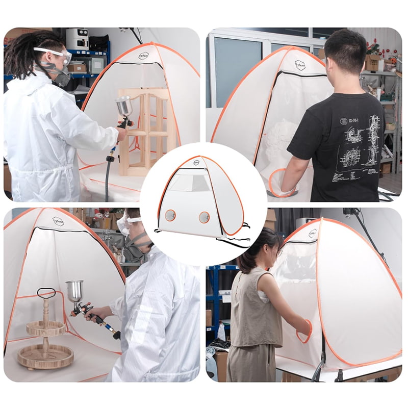 ポップアップポータブルスプレー防雨保管テント