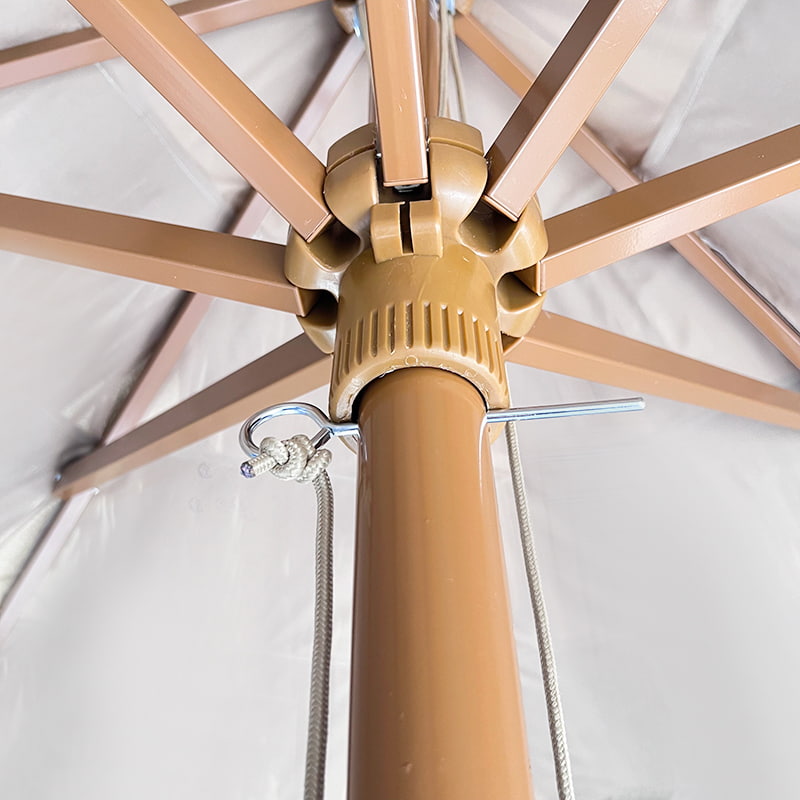 3 メートルのストローパティオパラソル