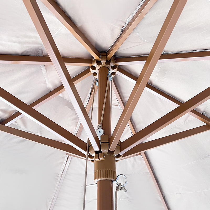 3 メートルのストローパティオパラソル