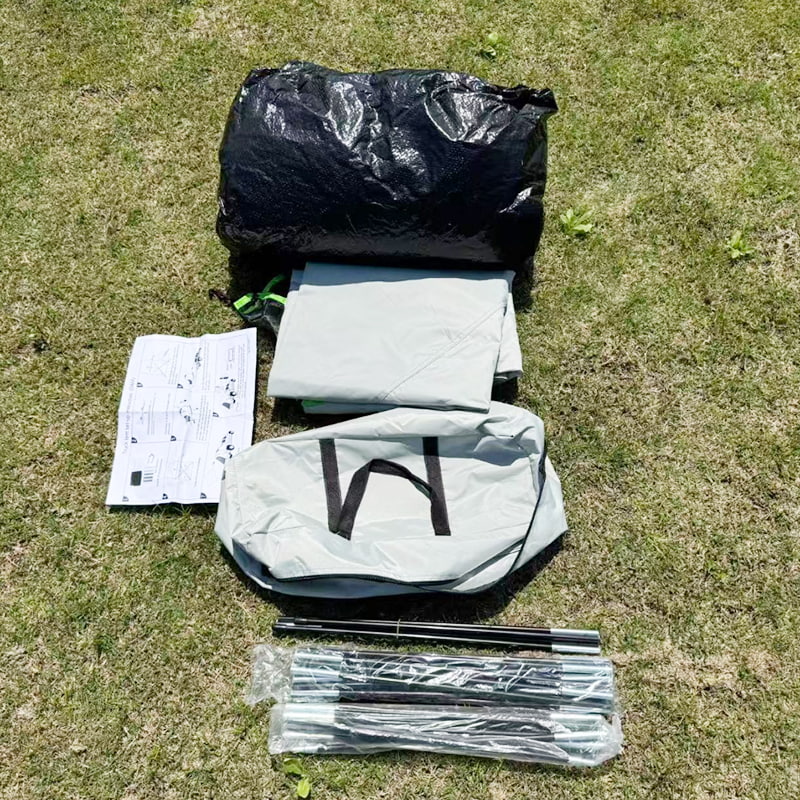 ピックアップトラックのキャンプテント