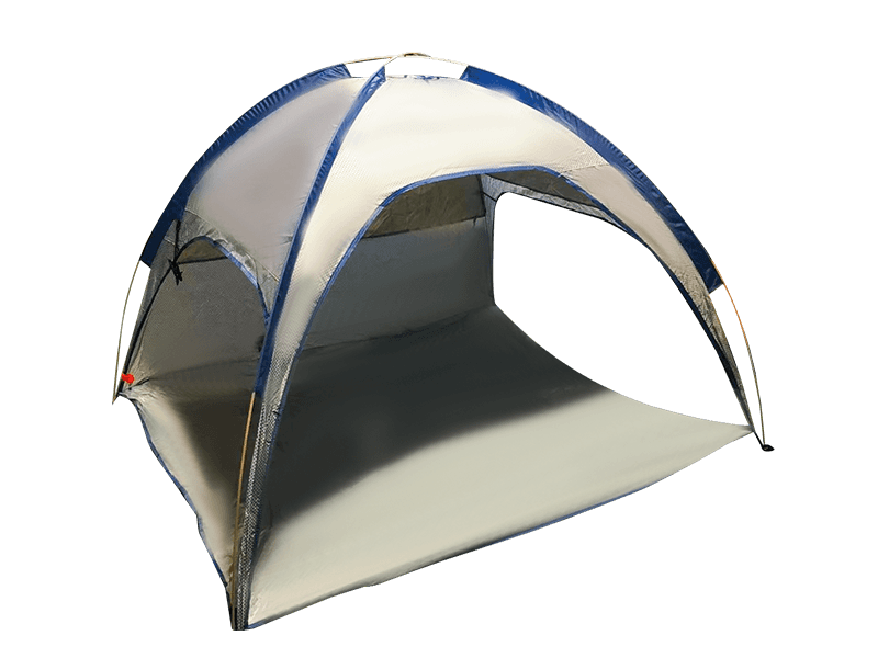 3面にベンチレーションを備えた広々とした屋外ビーチテント 3面にベンチレーションを備えた広々とした屋外ビーチテント