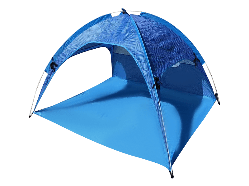 3面にベンチレーションを備えた広々とした屋外ビーチテント 3面にベンチレーションを備えた広々とした屋外ビーチテント