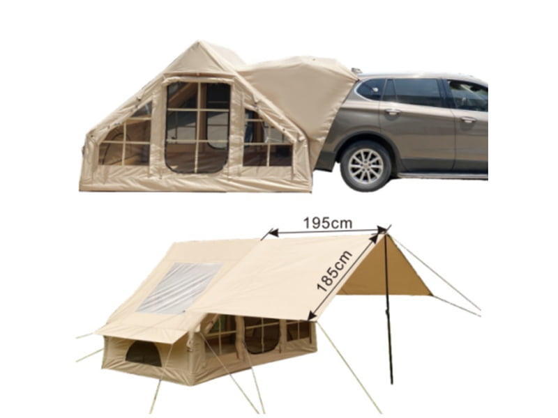 キャンプ用の日よけが付いている屋外の車のテールゲート テント